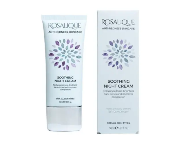 Crema Calmanta de Noapte - Rosalique Smoothing Night Cream Anti-Redness Skincare, 50 ml