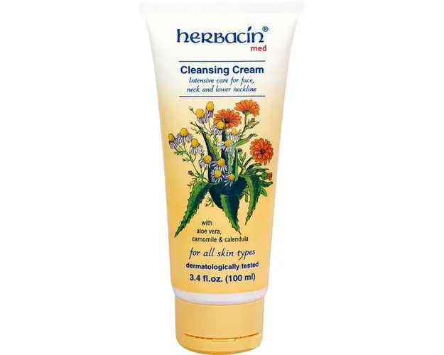 Crema curatare faciala (tub), Herbacin, 100 ml
