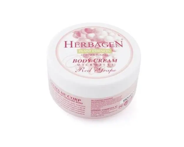 Crema de Corp cu Micronizat de Strugure Rosu Herbagen, 150ml