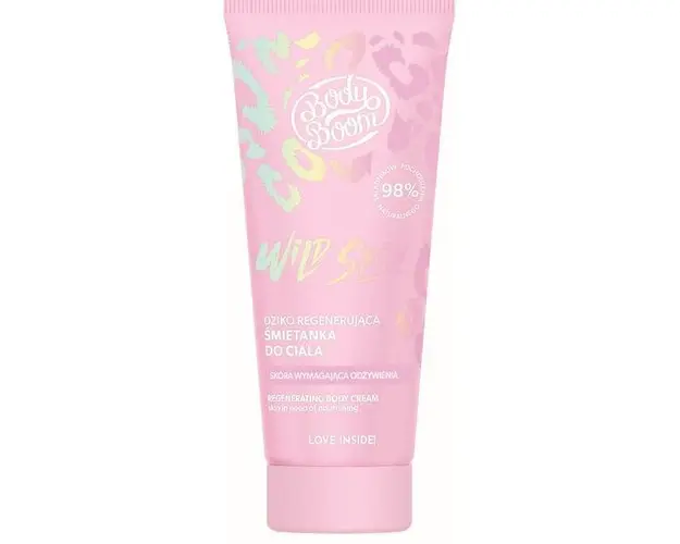 Crema de corp puternic regeneratoare cu ulei macadamia, vegana, pentru piele uscata, BodyBoom 200ml