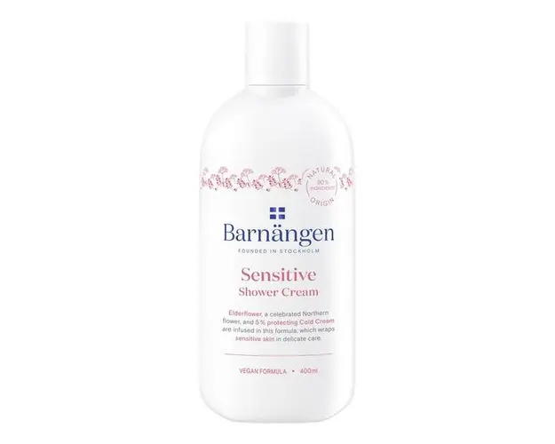 Crema de Dus pentru Piele Sensibila - Barnangen Sensitive Shower Cream for Sensitive Skin, 400 ml