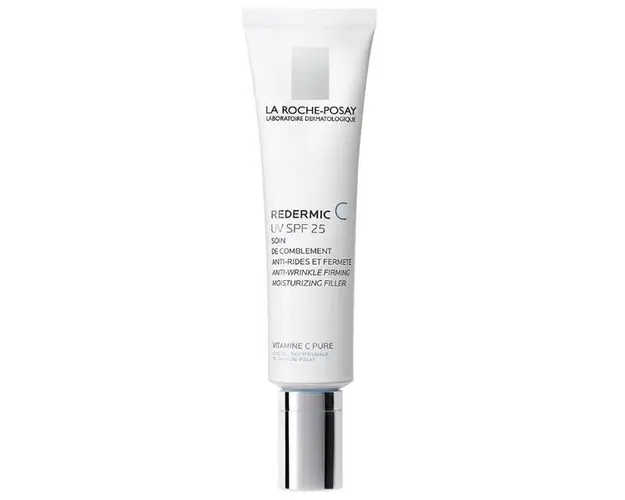 Crema de fata antirid, Redermic C UV, La Roche Posay, SPF 25, Vitamina C, 40 ml