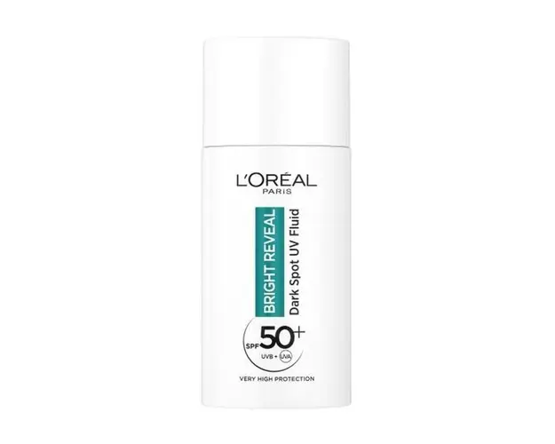 Crema de Fata cu Textura Fluida cu Niacinamide, SPF 50+ - L'Oreal Paris Bright Reveal Dark Spot UV Fluid, SPF 50+, 50 ml