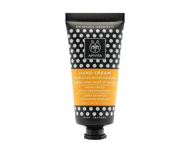 Crema de maini cu Acid hialuronic si miere, Apivita, 50 ml