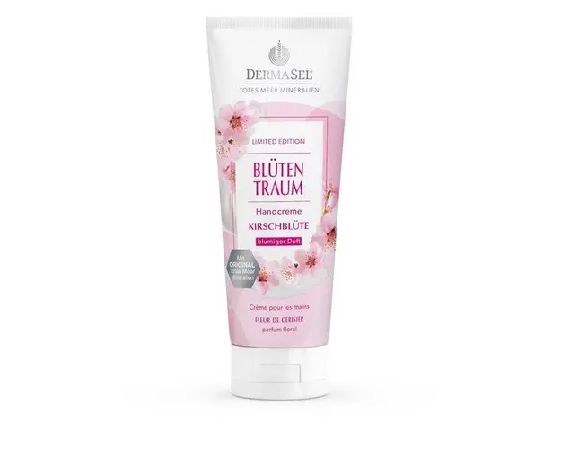 Crema de maini cu floare de cires, Dermasel, 75 ml