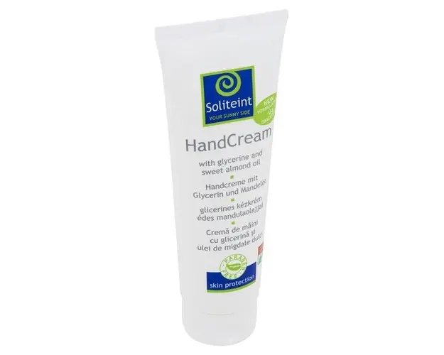 Crema de maini cu glicerina si ulei de migdale dulci Soliteint, 125 ml