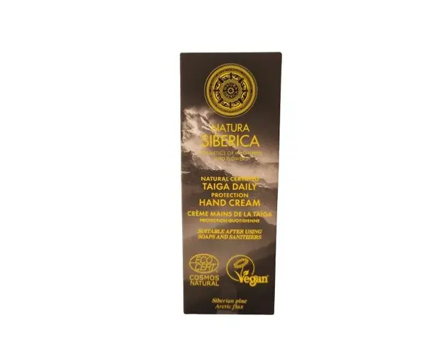 Crema de Maini cu Ulei de Pin Siberian Natura Siberica, 75 ml