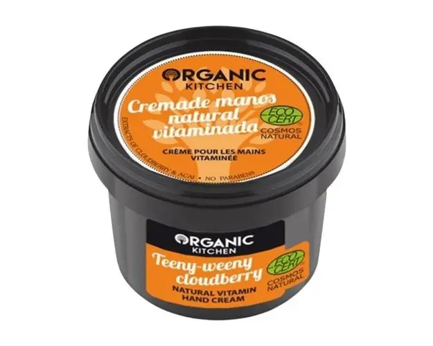 Crema de Maini cu Vitamine - Organic Kitchen Teeny-Weeny Cloudberry Natural Vitamin Hand Cream, 100 ml