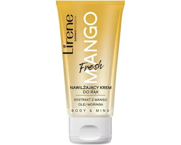 Crema de maini Lirene Body And Mind hidratanta - Mango, 50ml