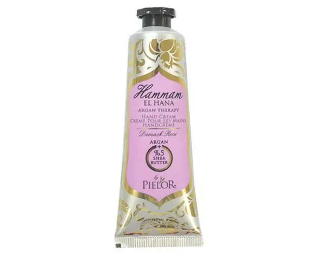 Crema de maini si unghii Pielor Hammam El Hana Damask Rose, 30 ml