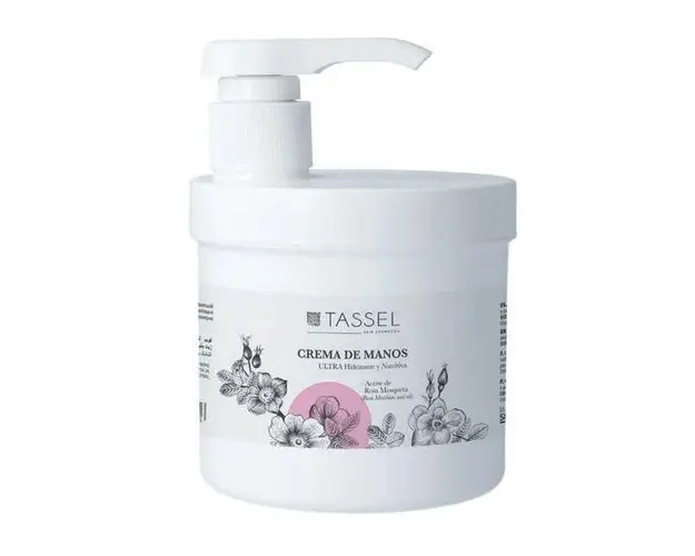 Crema de maini Tassel - Ultra-Hidratare si Regenerare cu ulei de maces, colagen si acid hialuronic, 500 ml