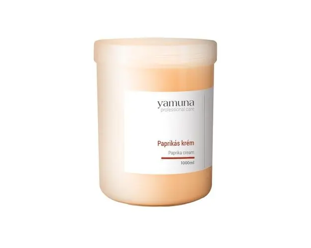 Crema de Masaj Anticelulitic cu Extract de Ardei Iute Paprika Yamuna, 1000ml