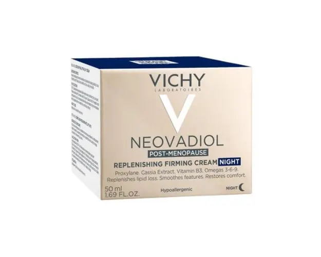 Crema de noapte cu efect de refacere a lipidelor si fermitate Neovadiol Post-Menopause, Vichy, 50 ml
