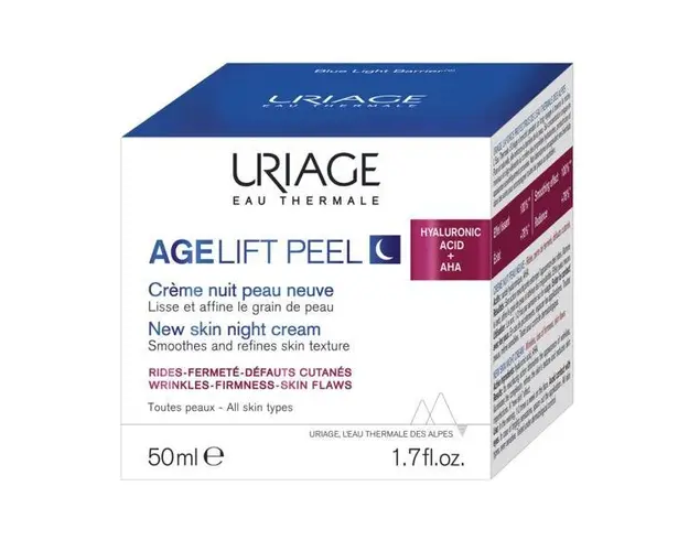 Crema de noapte peeling anti-ageing Age Lift, 50 ml, Uriage