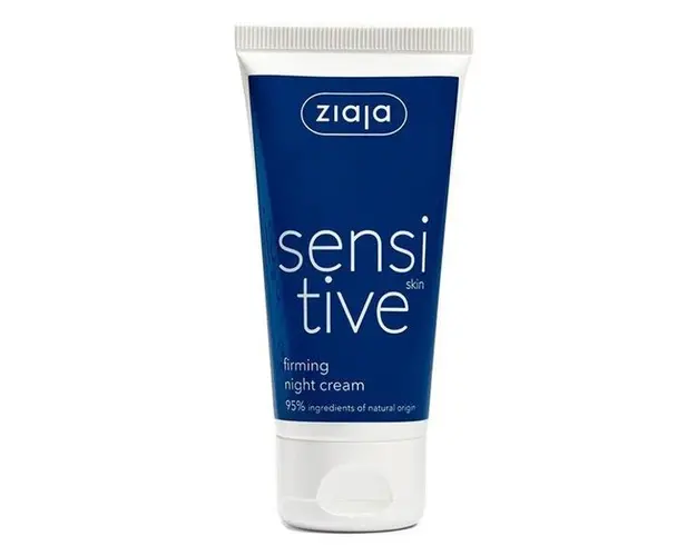 Crema de Noapte - Ziaja Sensitive Skin Firming Night Cream, 50 ml