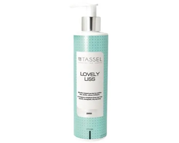 Crema de par, cu jojoba Lovely Liss Tassel, pentru indreptarea temporara a parului, 250 ml