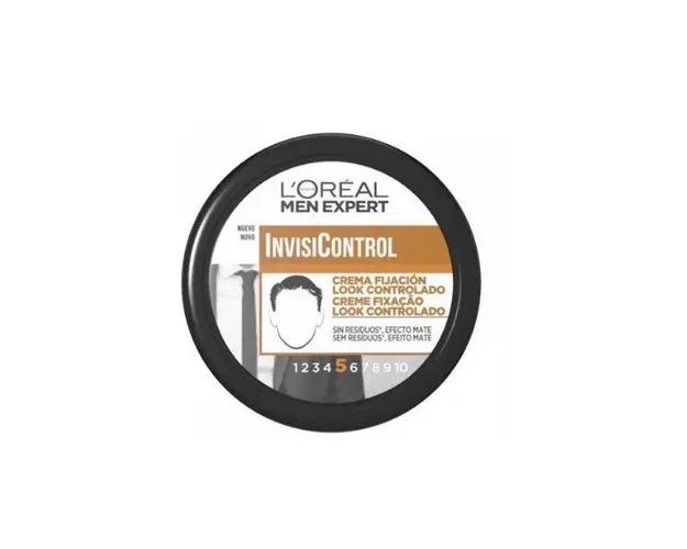 Crema de Par Modelatoare pentru Barbati - L&oacute;real Paris Men Expert InvisiControl Crema Fijacion, 150ml