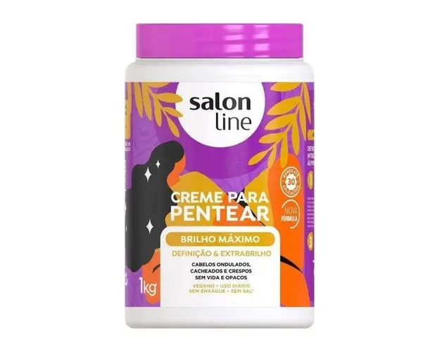 Crema de par pentru stralucire radianta, Salon Line, 1 kg