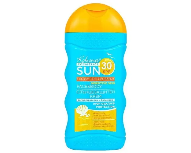 Crema de Protectie Solara Sun SPF50 - Sun Protection Cream, Kokona, 150 ml