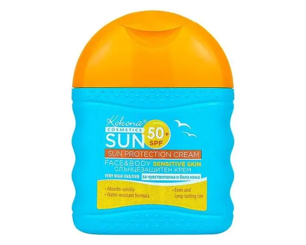 Crema de Protectie Solara Sun SPF50 - Sun Protection Cream, Kokona, 75 ml