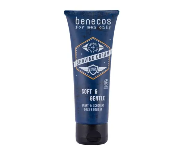 Crema de Ras Bio pentru Barbati Benecos, 75 ml