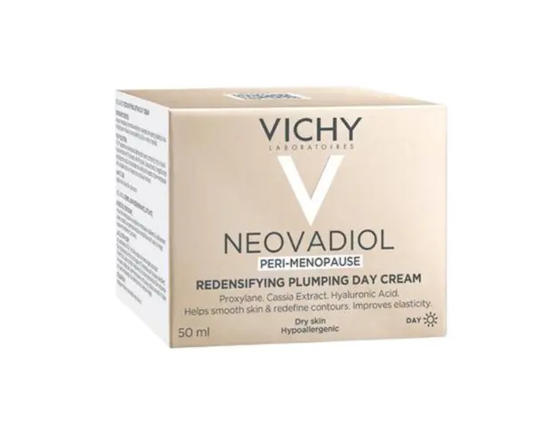 Crema de zi antirid cu efect de redensificare si reumplere pentru ten uscat Neovadiol Peri-Menopause, Vichy, 50 ml