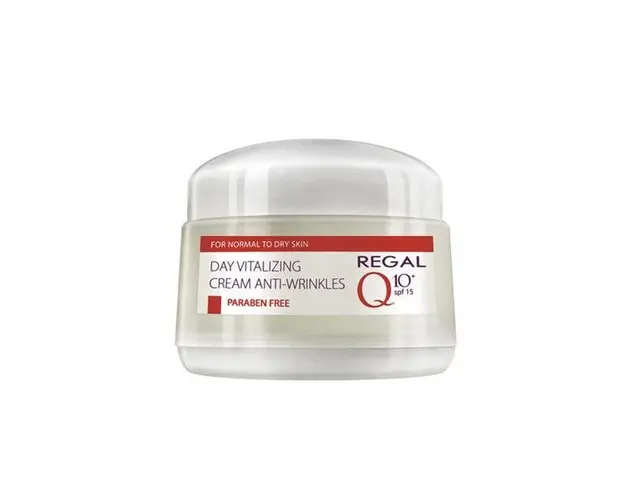Crema de zi antirid pentru ten uscat/sensibil Q10 Rosa Impex, 50 ml