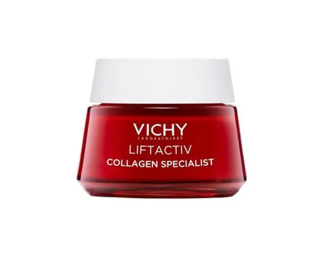 Crema de zi antirid pentru toate tipurile de ten Liftactiv Collagen Specialist, Vichy, 50 ml