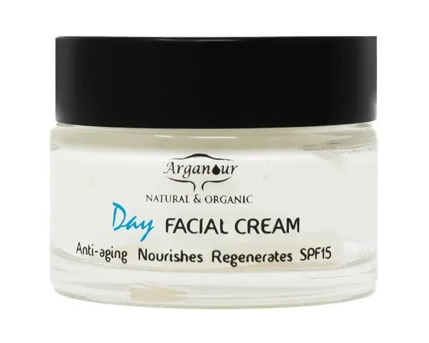 Crema de zi BIO Anti-Age SPF 15 - Arganour Daily Face Cream, 50ml