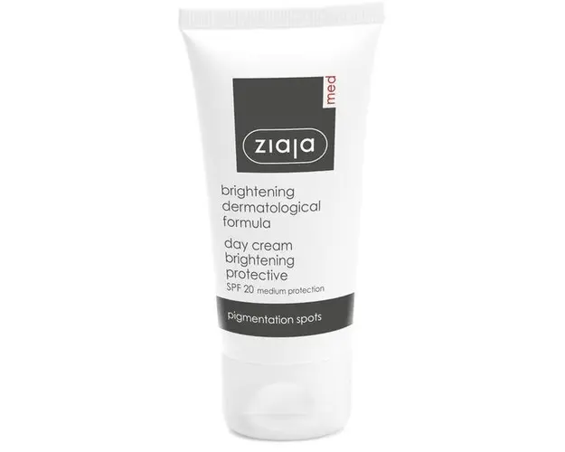 Crema de Zi Iluminatoare Contra Petelor Pigmentare SPF20 - Ziaja Med Brightening Protective Day Cream SPF20, 50 ml