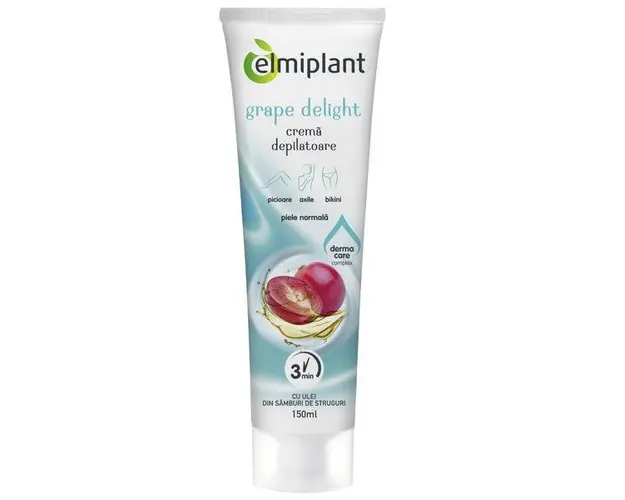 Crema depilatoare pentru piele normala Grape Delight, 150 ml