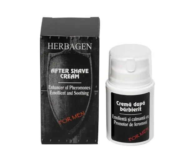 Crema dupa Barbierit pentru Barbati Herbagen For Men, 50 g