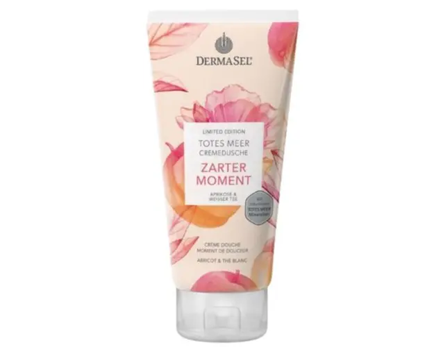 Crema dus Momente Tandre cu Caise si Ceai Alb Dermasel 200 ml