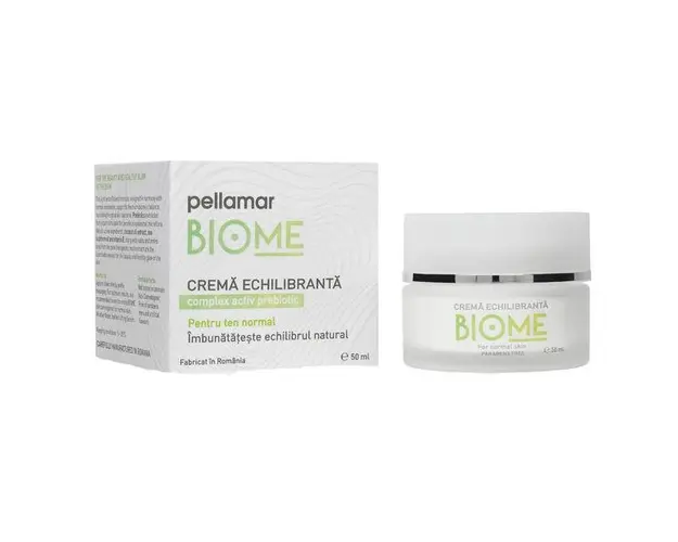 Crema Echilibranta pentru Ten Normal Biome Pellamar, 50 ml