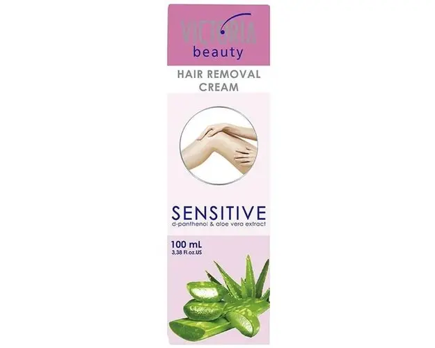 Crema Depilatoare cu Aloe Vera Sensitive Camco, 100 ml