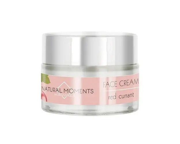 Crema faciala cu coacaze rosii Natural Moments, Organique, 50 ml