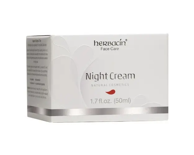 Crema faciala de noapte, regeneranta, Herbacin, 50 ml