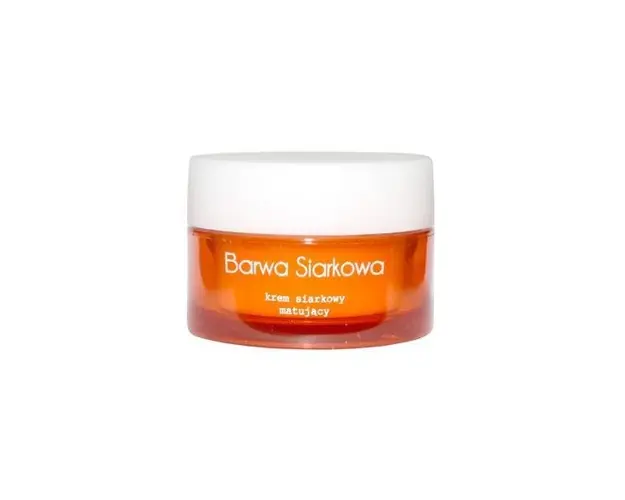 Crema faciala matifianta si antibacteriana cu sulf Barwa, 50 ml