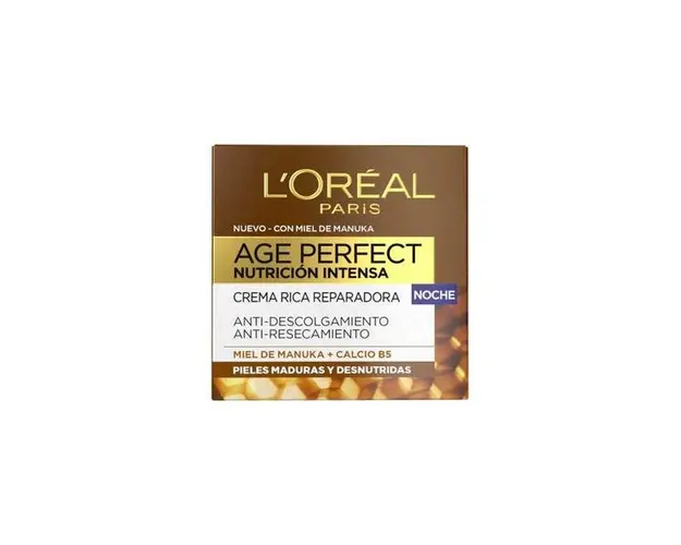 Crema Faciala Nutritiv-Reparatoare de Noapte - L&#039;Oreal Paris Age Perfect Nutricion Crema Rica Reparadora Noche, 50 ml