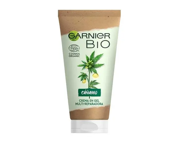 Crema-Gel Faciala Reparatoare - Garnier Bio Crema en Gel Multi-Reparadora Canamo, 50 ml