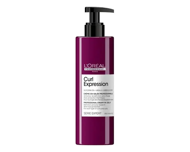 Crema-gel Leave-in pentru Par Ondulat L&#039;Oreal Professionnel Paris Curl Expression Professional Cream-in-Jelly, 250 ml
