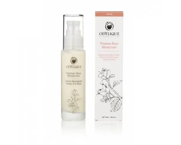 Crema Hidratanta cu Trandafiri pentru Fata si Ochi Odylique by Essential Care, 50ml