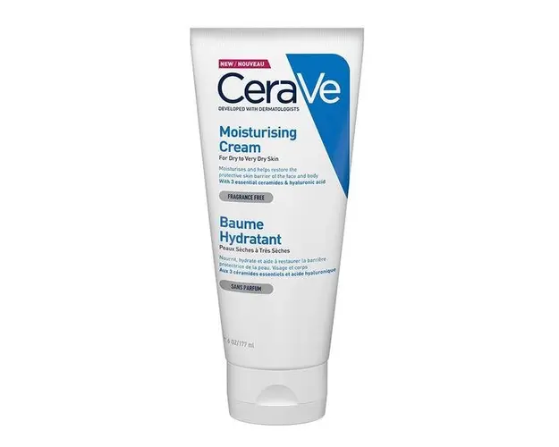 Crema hidratanta de fata si corp pentru piele uscata si foarte uscata, CeraVe, 177 ml