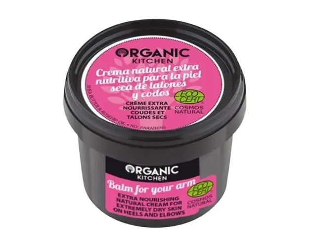 Crema Hidratanta pentru Calcaie si Coate - Organic Kitchen Balm for Your Arm, 100 ml