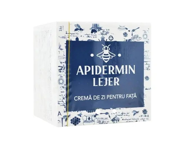 Crema de Zi pentru Fata - Apidermin Lejer, 50 ml