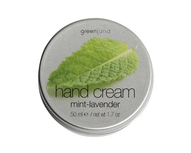 Crema maini, cu menta si levantica, Greenland, 50 ml
