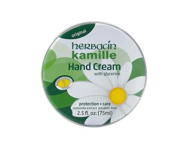Crema maini cu musetel (cutie aluminiu), Herbacin, 75 ml