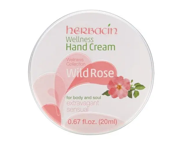 Crema maini cu trandafir salbatic, Herbacin, 20 ml
