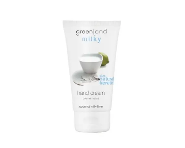 Crema maini lapte cocos si lime, Greenland, 75 ml