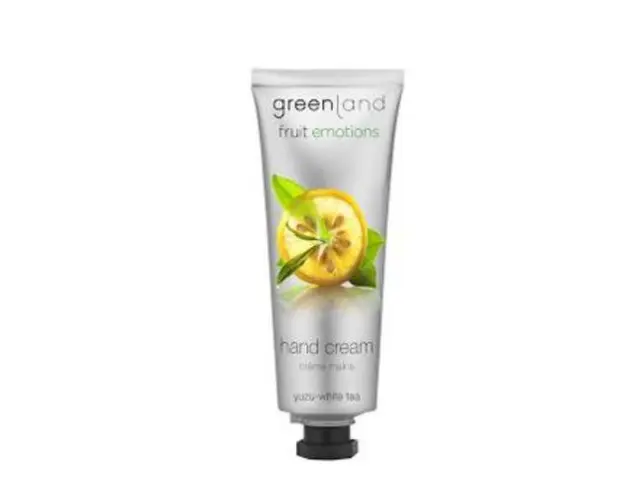 Crema maini Yuzu - Ceai Alb, Greenland, 75 ml